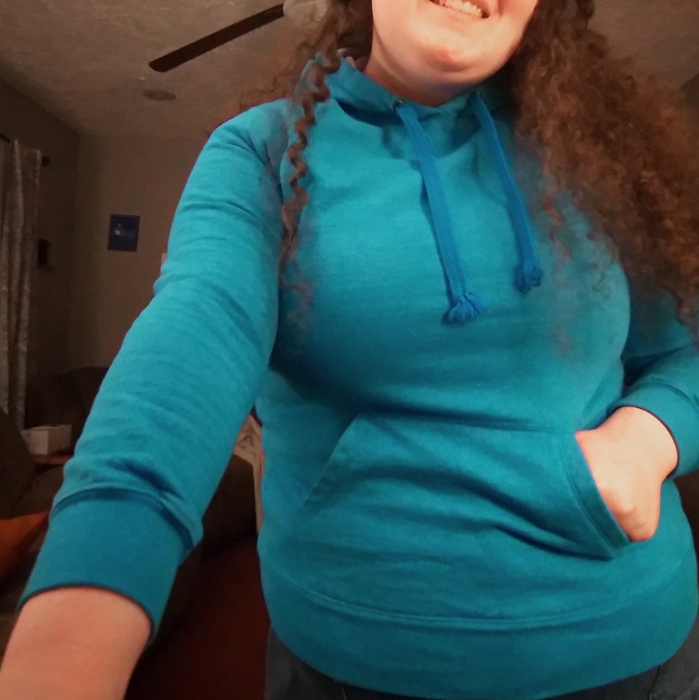 Blue Champion hoodie